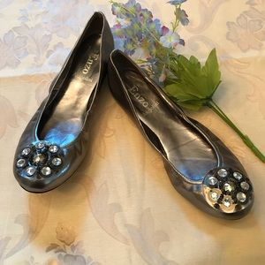 Pewter Enzo Angiolini Ballet Flat